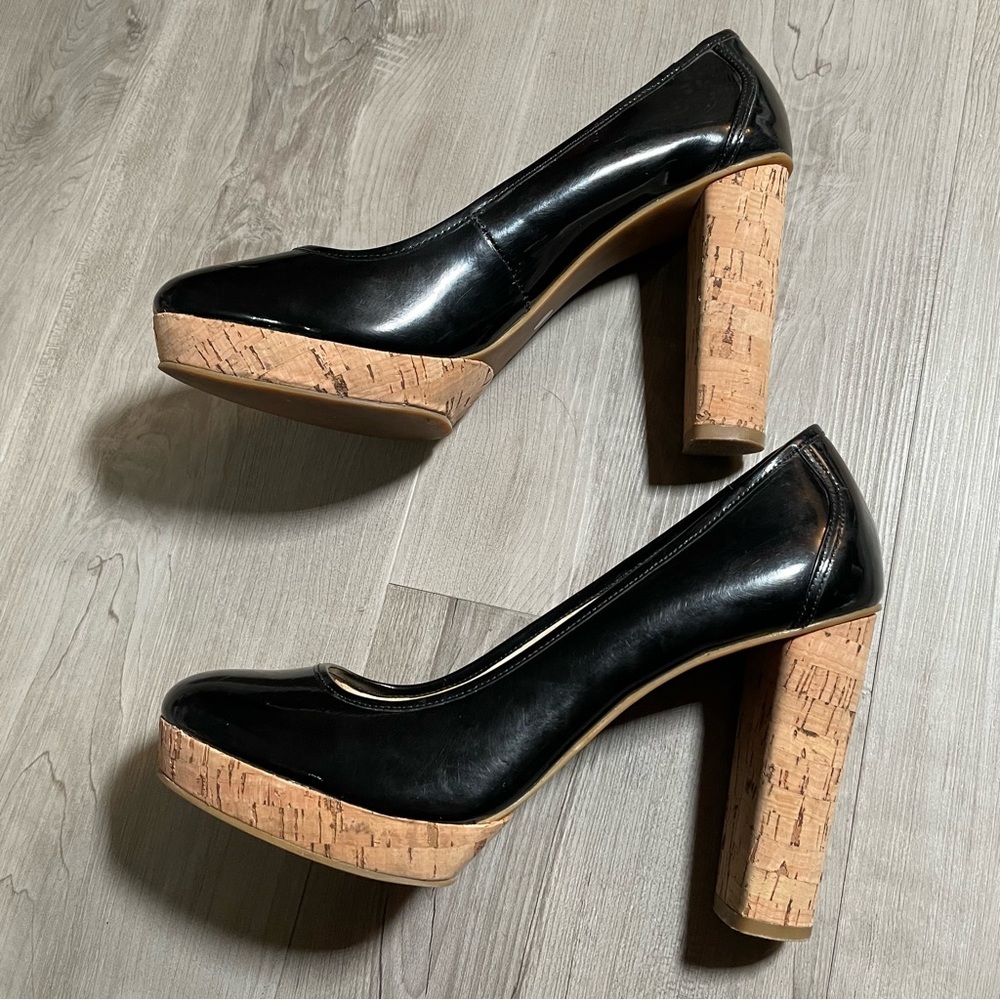 MICHAEL Michael Kors Cork Heels 7.5